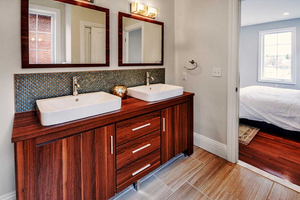 Custom bathroom cabinets in Pittsburgh