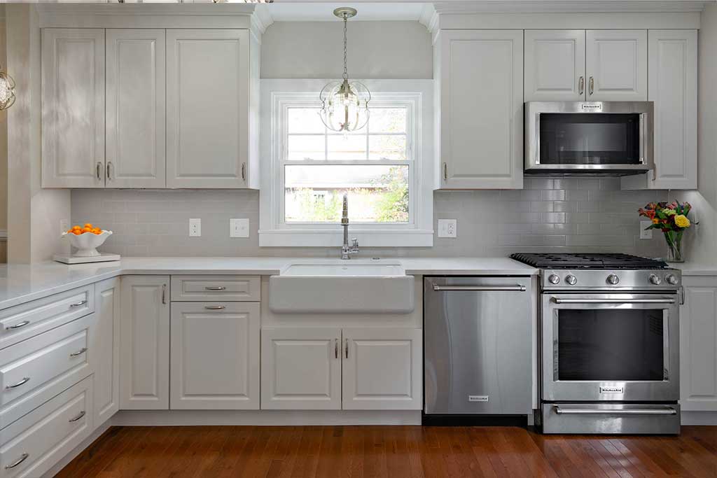 Custom kitchen cabinet installation in Pittsburgh